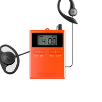 An electronic horse training receiver HorsewhispererPRO 1 available in orange, blue, black and red colors