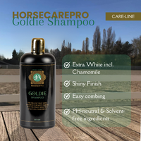 GOLDIE premium Shampoo for white horses