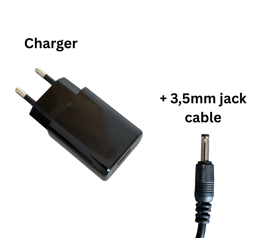 HorsewhispererPRO - Caricatore originale + cavo jack da 3,5 mm