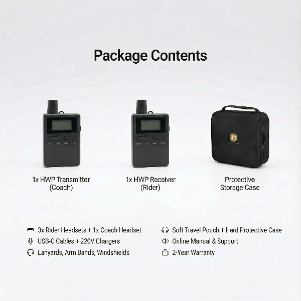 HorsewhispererPRO 2 CLASSIC - 2-weg Instructiesysteem - Complete set