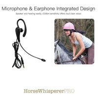 earphone and microphone for riding