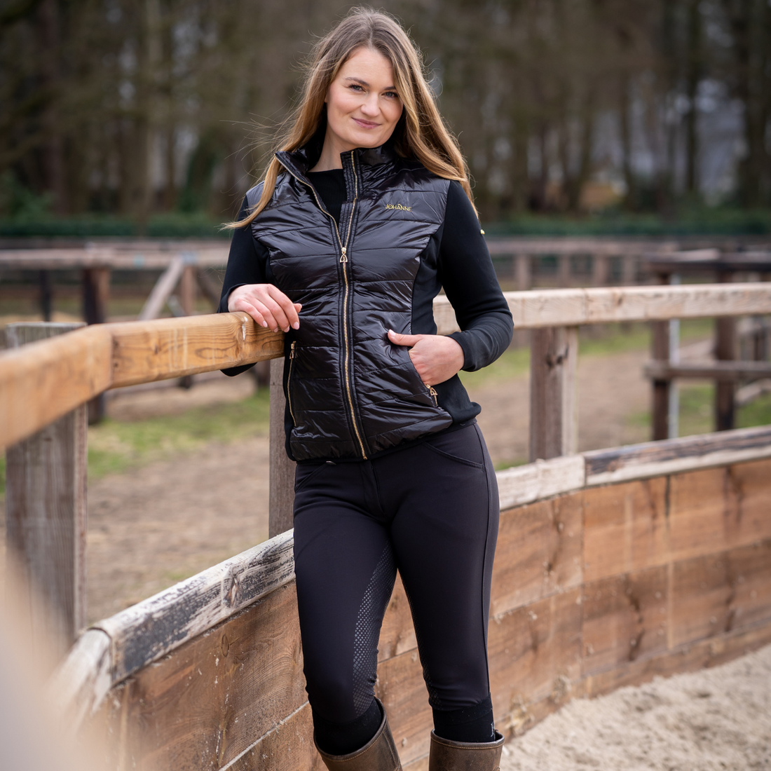 Veste d'équitation femme JOHANNE-SIGNATURE